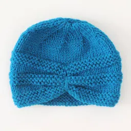 Woonie Infant Handmade knitted Turban Style Acrylic Cap-picture-49