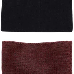 Bharatasya Pack Of 2 Self Design Sports Cotton Head Wrap image 5