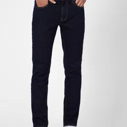 Jack & Jones Men Blue Low-Rise Mildly Distressed Jeans image 1