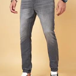 SF JEANS by Pantaloons Men Clean Look Heavy Fade Whiskers Cotton Jogger-picture-39