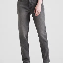 ONLY Women Straight Fit Clean Look Heavy Fade Pure Cotton Jeans-picture-20