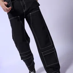 The Indian Garage Co Men Relaxed Fit Mid Rise Jeans-picture-42