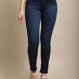 Cantabil Women Light Fade Slim Fit Stretchable Jeans-image-28