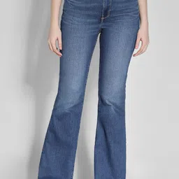 AMERICAN EAGLE OUTFITTERS Women Flared Light Fade Jeans-picture-55