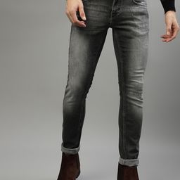 Antony Morato Men Tapered Fit Low Distress Heavy Fade Stretchable Jeans-picture-48