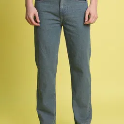Bene Kleed Men Cotton Relaxed Fit Low Distress Light Fade Jeans-picture-31