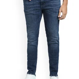 Jack & Jones Men Slim Fit Low-Rise Light Fade Cotton Jeans-picture-23