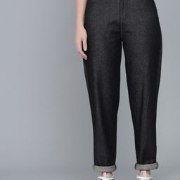 Kotty Women Black Clean Look High-Rise Stretchable Jeans-image-80