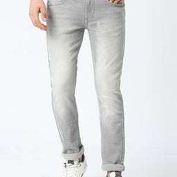 Pepe Jeans Men Vapour Slim Fit Mid-Rise Heavy Fade Stretchable Jeans-picture-13