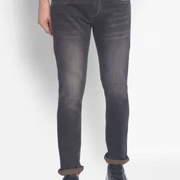 Crimsoune Club Men Slim Fit Light Fade Clean Look Stretchable Jeans image 1