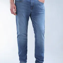 Flying Machine Men Slim Fit Light Fade Stretchable Jeans-picture-24