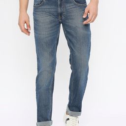 SPYKAR Men Mid-Rise Relaxed Fit Heavy Fade Clean Look Stretchable Jeans-picture-33