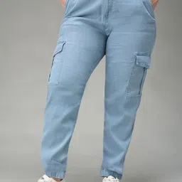 Miss Chase A+ Women High-Rise Heavy Fade Stretchable Jeans-picture-36