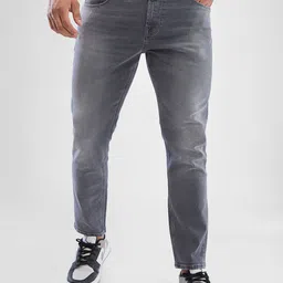 SPYKAR Men Slim Fit Heavy Fade Clean Look Stretchable Jeans-image-63