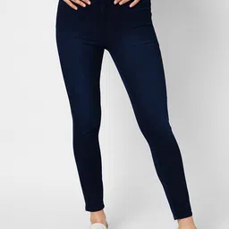 ONLY Women Skinny Fit High-Rise Clean Look Light Shade Stretchable Jeans-image-35