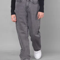 Crimsoune Club Girls Mid Rise Stretchable Jeans-picture-27