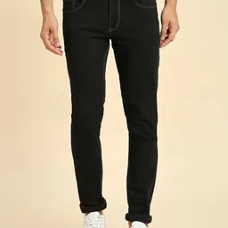 HJ HASASI Men Slim Fit Clean Look Acid Wash Stretchable Jeans-picture-36