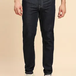 LOVEGEN Men Slim Fit Mid-Rise Clean Look Stretchable Jeans-picture-21