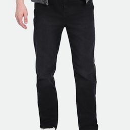 Dennis Lingo Men Straight Fit Mid-Rise Dark Shade Clean Look Stretchable Jeans-picture-19