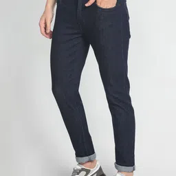 Flying Machine Mid Rise Slash Slim Tapered Stretchable Jeans image 2