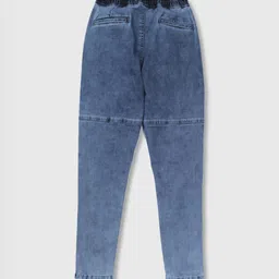 Gini and Jony Boys Blue Heavy Fade Jeans image 2