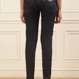 Versace Jeans Couture Women Clean Look Mid-Rise Cotton Jeans image 2