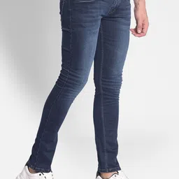 Crimsoune Club Men Slim Fit Light Fade Clean look Stretchable Jeans image 3