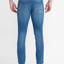 SPYKAR Men Blue Slim Fit Light Fade Jeans image 3