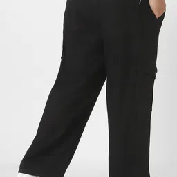 Urbano Plus Men Loose Fit Washed Cargo Non-Stretchable Jeans With 6 Pockets image 5