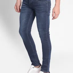 Crimsoune Club Men Slim Fit Light Fade Clean look Stretchable Jeans image 4