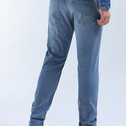 Flying Machine Men Slim Fit Light Fade Stretchable Jeans image 3