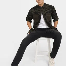 Jack & Jones Men Black Slim Fit Low-Rise Jeans image 4