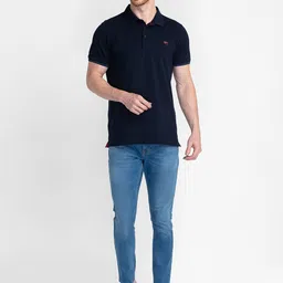 SPYKAR Men Blue Slim Fit Light Fade Jeans image 4