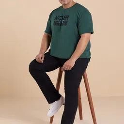 Big Hello - The Plus Life Men   Mid-Rise Clean Look Cotton Jeans image 4