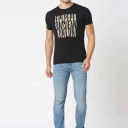 Pepe Jeans Men Blue Slim Fit Low Distress Heavy Fade Jeans image 3