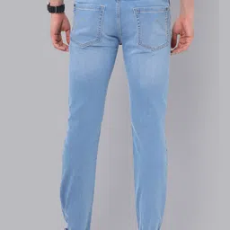VAN HEUSEN DENIM LABS Men Skinny Fit Light Fade Jeans image 5