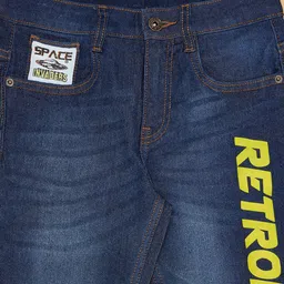 Pantaloons Junior Boys Printed Clean Look Light Fade Stretchable Joggers image 4