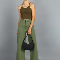 Urbano Fashion Women Cotton Wide Leg Jeans image 4