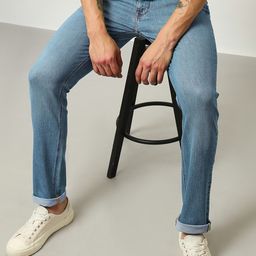 Lee Men Slim Fit Mid-Rise Clean Look Heavy Fade Stretchable Jeans-picture-32