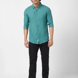 SPYKAR Men Rafter Relaxed Fit Clean look Mid Rise Cotton Stretchable Jeans image 2