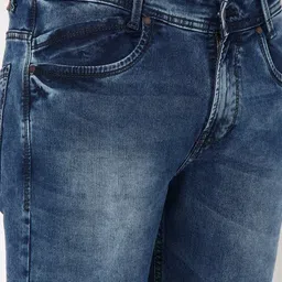 Mufti Men Slim Fit Light Fade Stretchable Clean Look Jeans image 3