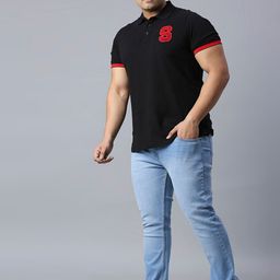 Freeform by High Star Plus Size Men Blue Slim Fit Heavy Fade Stretchable Jeans-picture-15