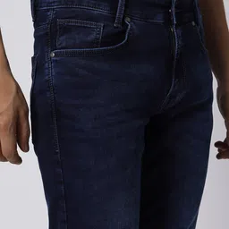 Mufti Men Mid-Rise Straight Fit Light Fade Clean Look Stretchable Jeans image 3