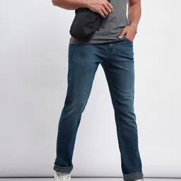Lee Men Slim Fit Mid Rise Heavy Fade Cotton Jeans-image-97