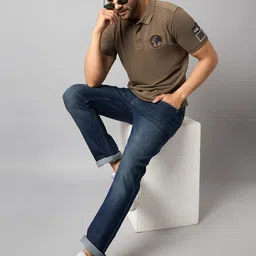 Club York Men Slim Fit Clean Look Light Fade Jeans image 5