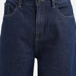 Bene Kleed Men Baggy Fit Mid-Rise Dark Shade Pure Cotton Clean Look Jeans image 3