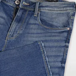 Flying Machine Men Super Skinny Fit Low Rise Heavy Fade Stretchable Jeans image 5