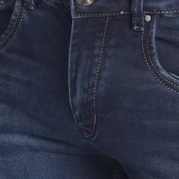 Crimsoune Club Men Slim Fit Light Fade Clean look Stretchable Jeans image 5