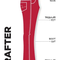 SPYKAR Men Rafter Relaxed Fit Clean look Mid Rise Cotton Stretchable Jeans image 5