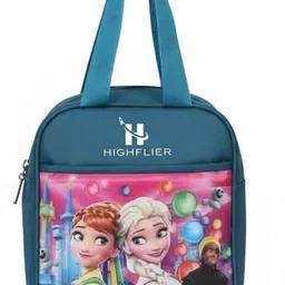 highflier Trendy Two Frozen Princess Lunch/Storage/Tiffin Bag for Kids for School & Picnic Waterproof Lunch Bag-picture-14